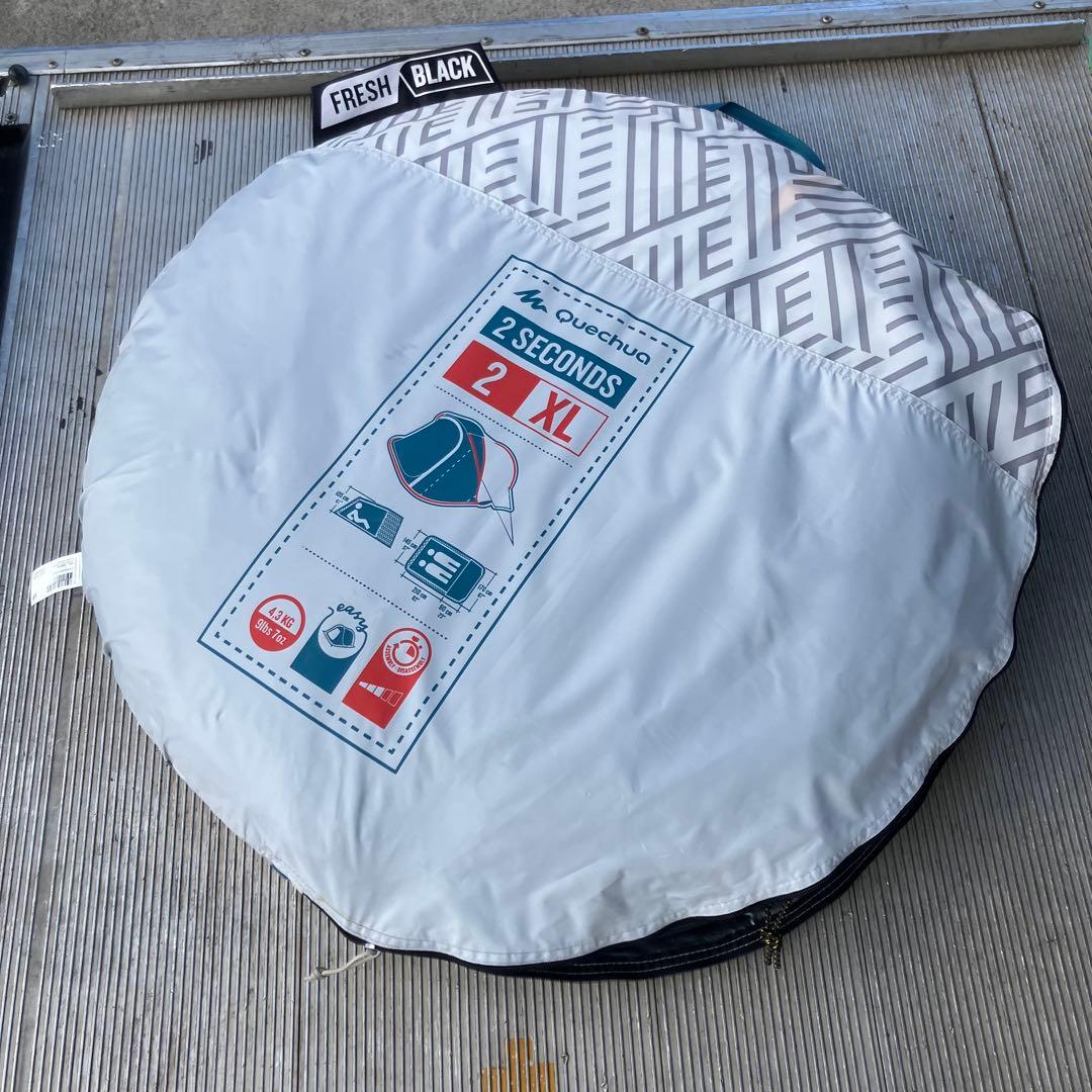 Quechua ツーリングテント ワンタッチテント 簡単設営 テント 2人用