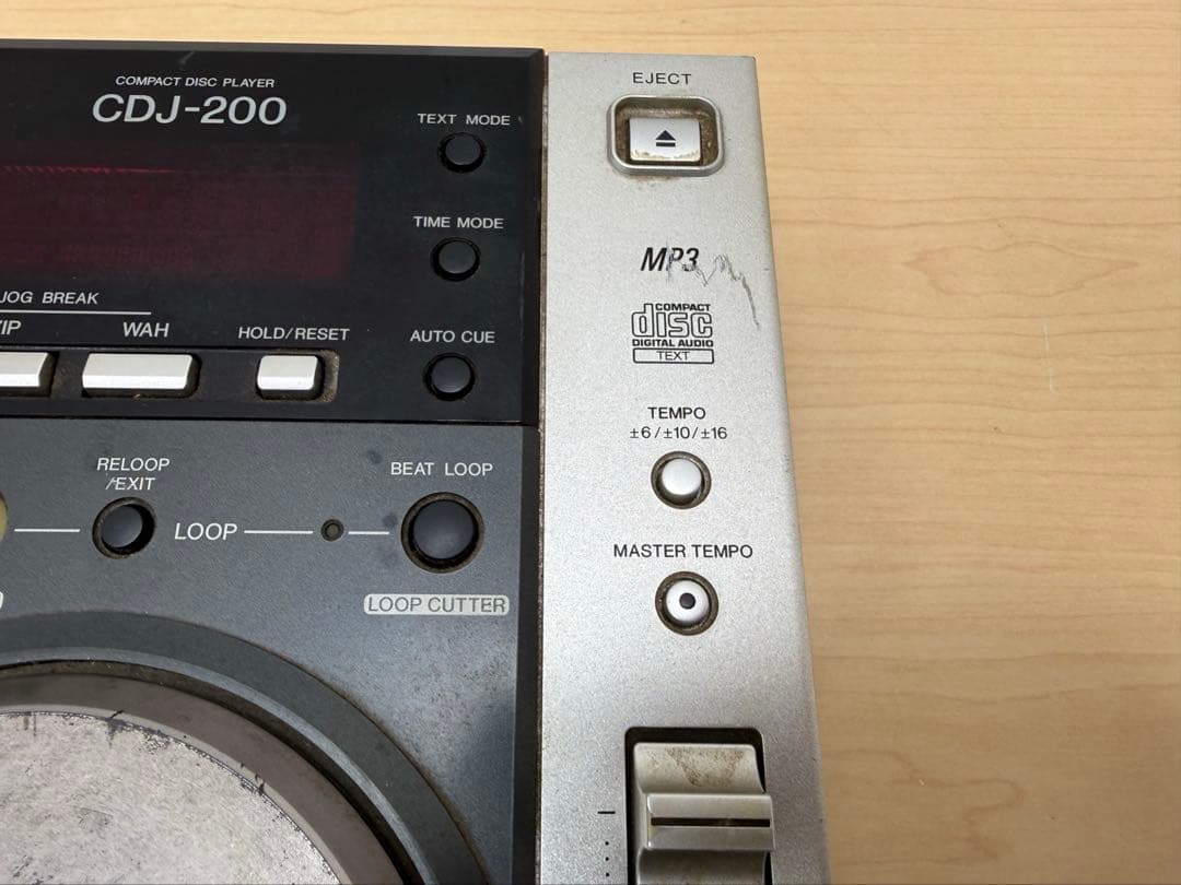 HA372☆Pioneer☆CDJ-200☆DJ用CDプレイヤー☆05年製