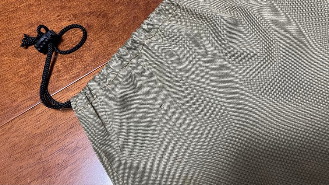 【廃盤品】DOD 座面ロゴ入り アウトドア ストレージベンチ カーキ