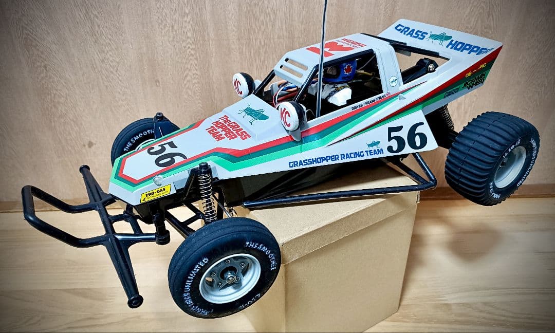 タミヤ グラスホッパー 1/10 RCカー 当時物(小鹿) プロポ付き