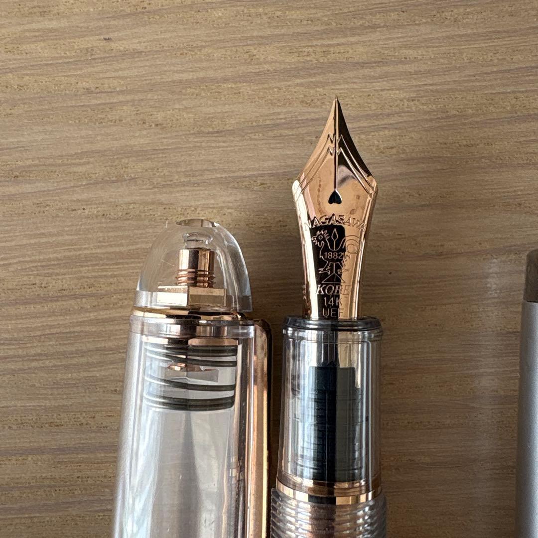 PLATINUM 万年筆 5本セット 入れ物付