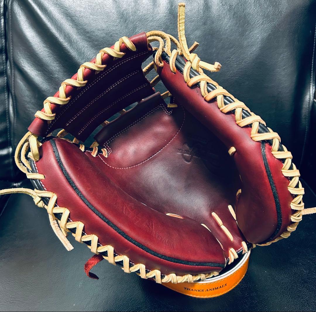 ハタケヤマ 軟式ミット クロス締めカスタム HATAKEYAMA M9 超限定