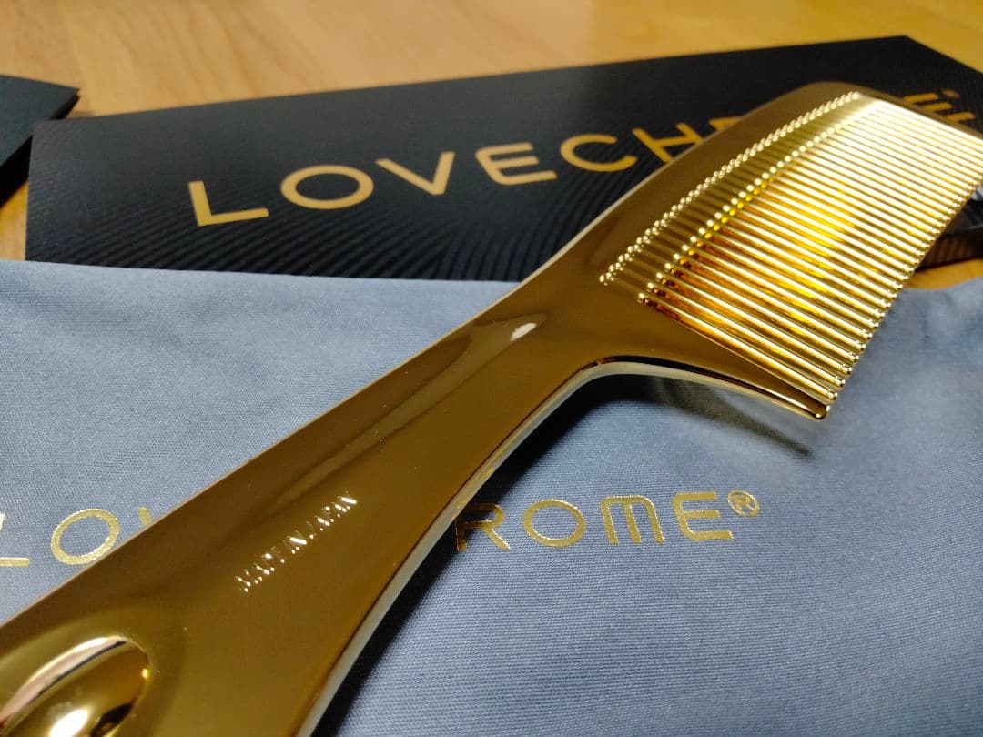 [新品]LOVECHROMEラブクロム K24GP コーム 専用ポーチ付き