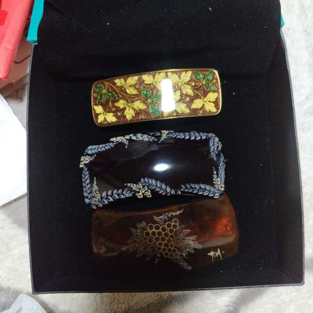 みつさん専用 imac ブドウモチーフ ヘアクリップ 鞄