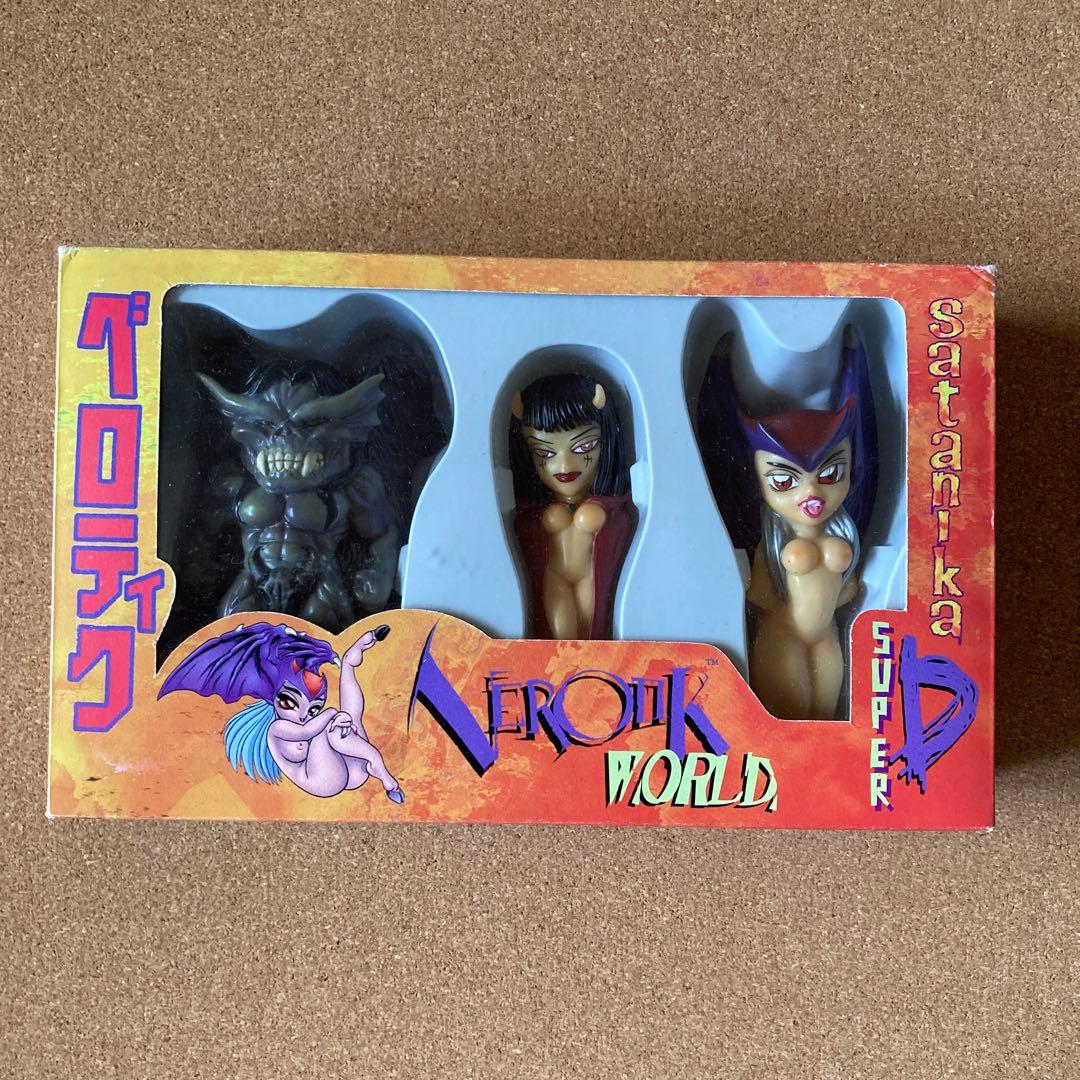 ベロティク フィギュア ソフビ 人形 VEROTIK サタニカ アメコミ ホラー