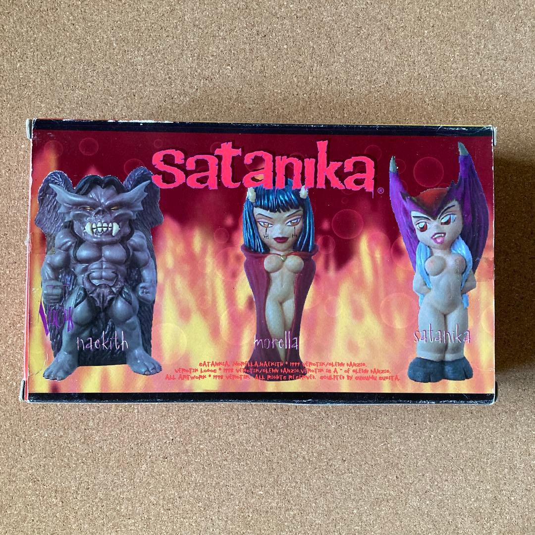 ベロティク フィギュア ソフビ 人形 VEROTIK サタニカ アメコミ ホラー