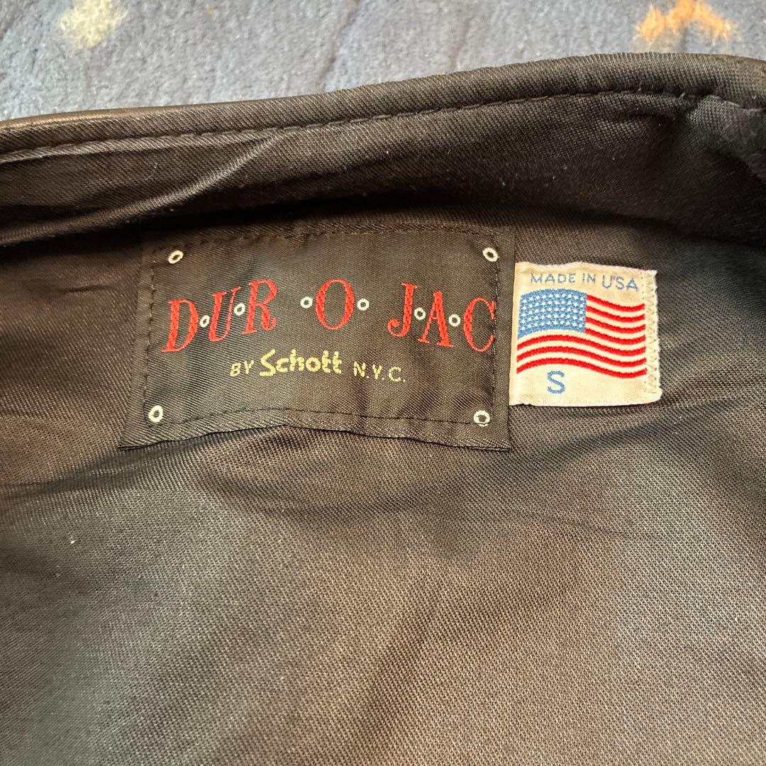 の*の様 schott レザーベスト　レザージャケット　サイズS