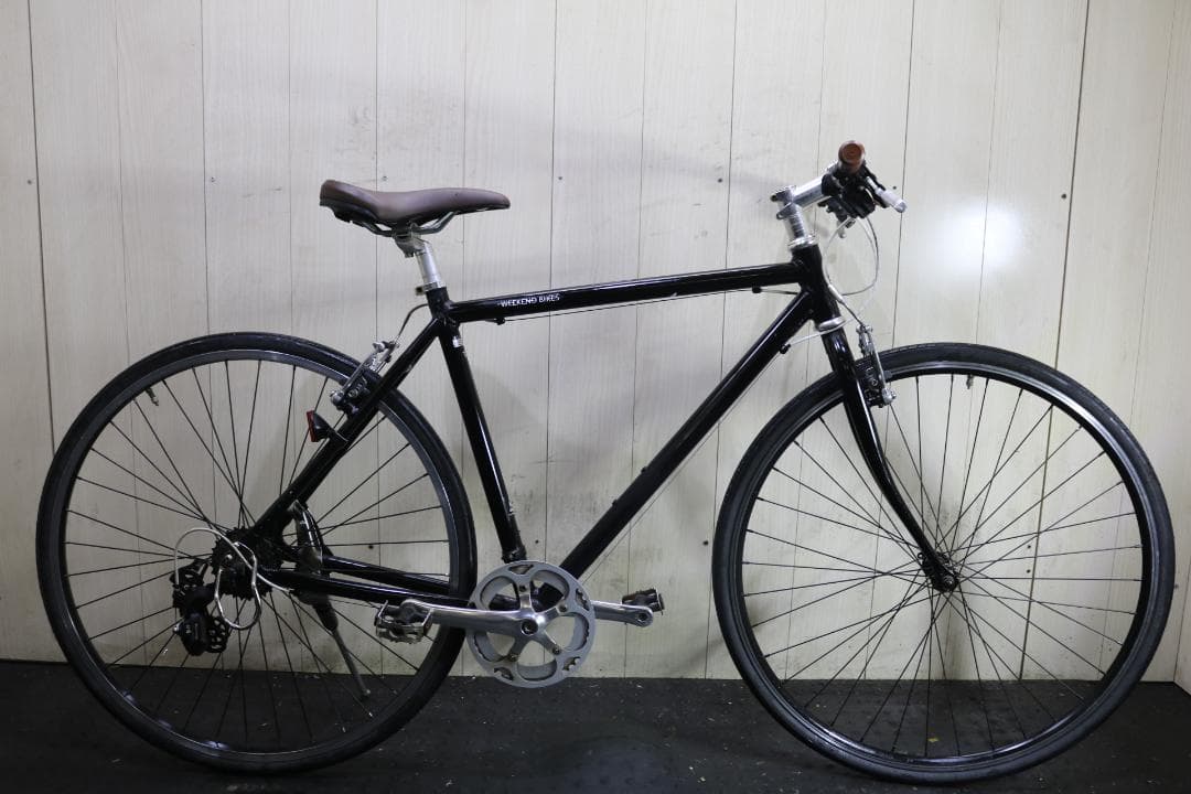 あさひ製WEEKEND アルミ 700C シマノ7速 510mm 黒 クロス