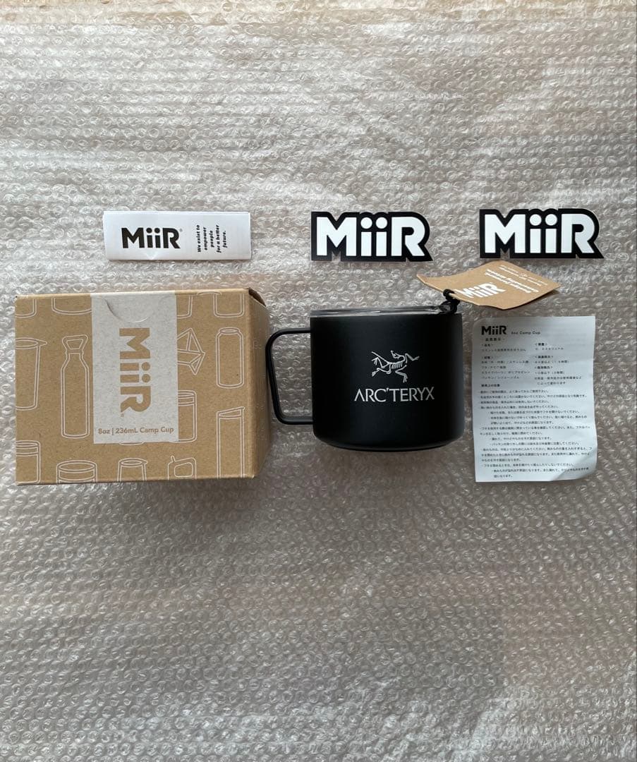 ARC’TERYX アークテリクス ロゴ入り MiiR Camp Cup 8oz