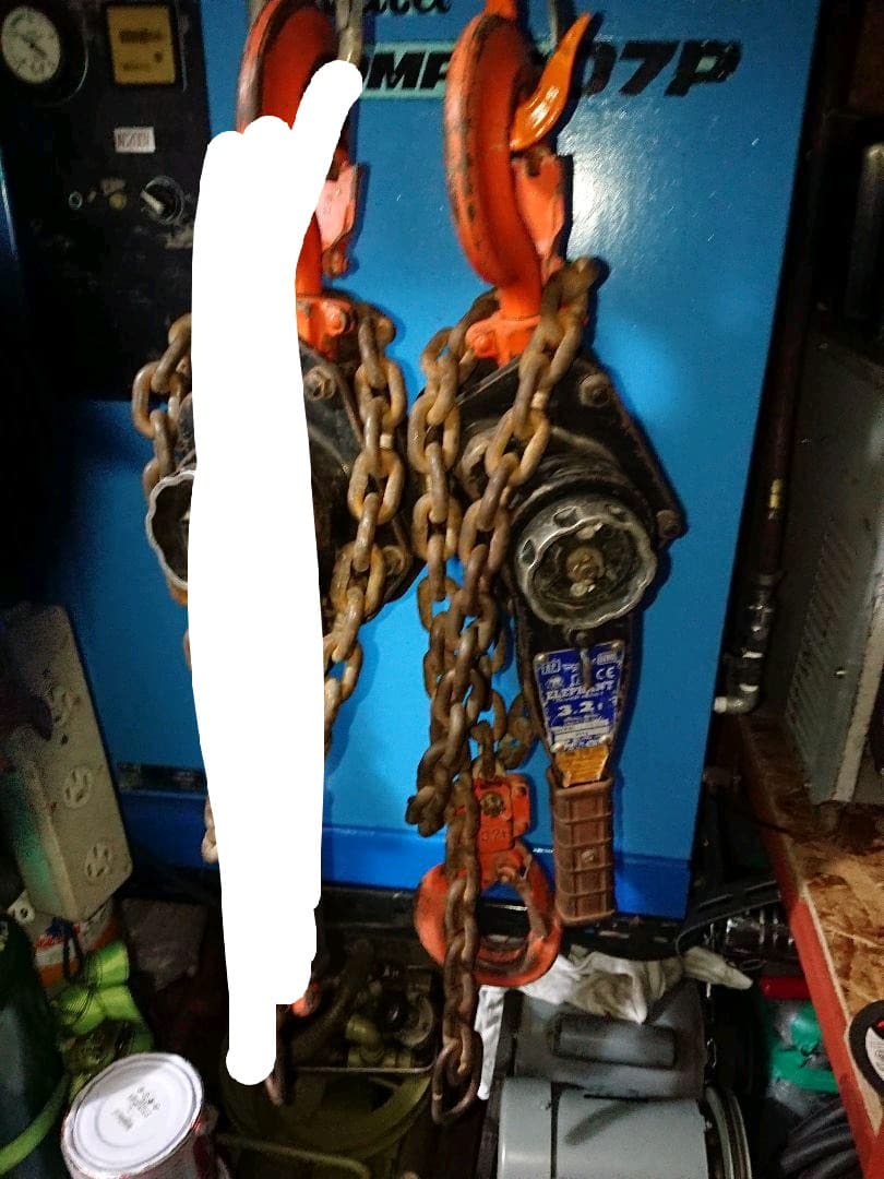 象印エレファント レバーブロック ガッチッャ ヒッパラー チェーンブロック