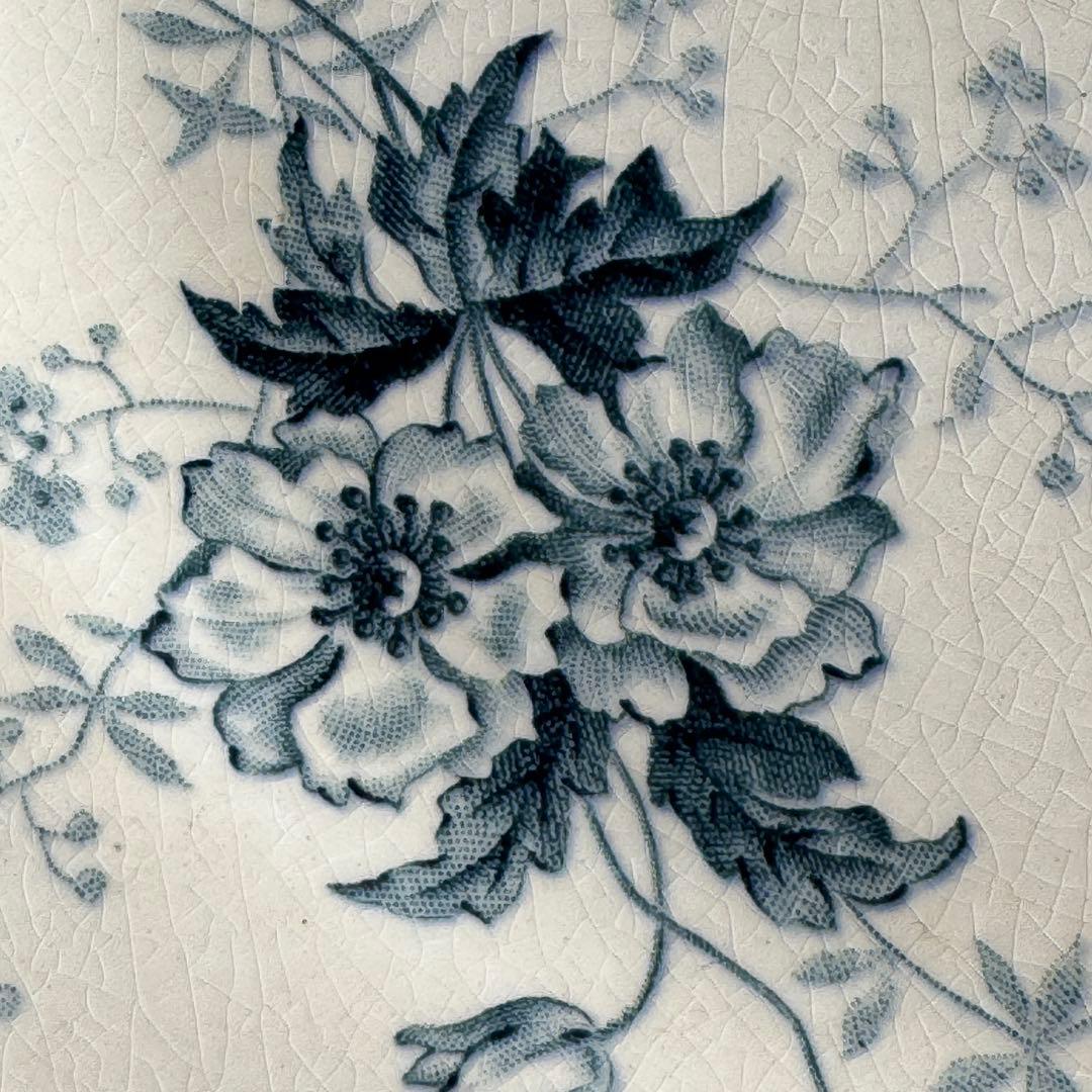 フランスアンティーク　ショワジールロイ　Choisy BRESTOIS　平皿