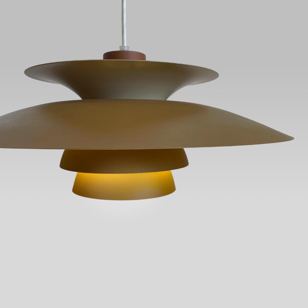 【長澤ライティング】北欧デザイン ブラウンカラー ペンダントライト 照明 Y2K