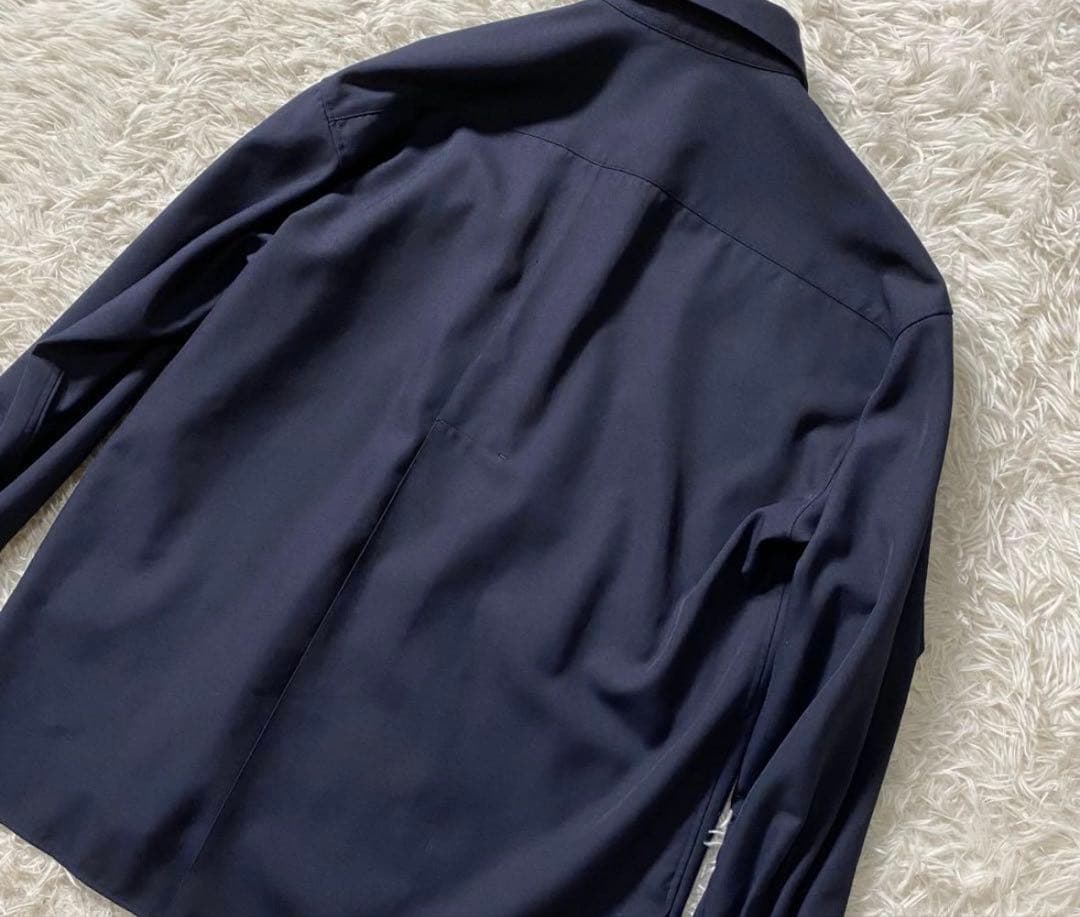 【極美品】カオス　長袖シャツ　オーバーサイズ　リネン混　バックスリット