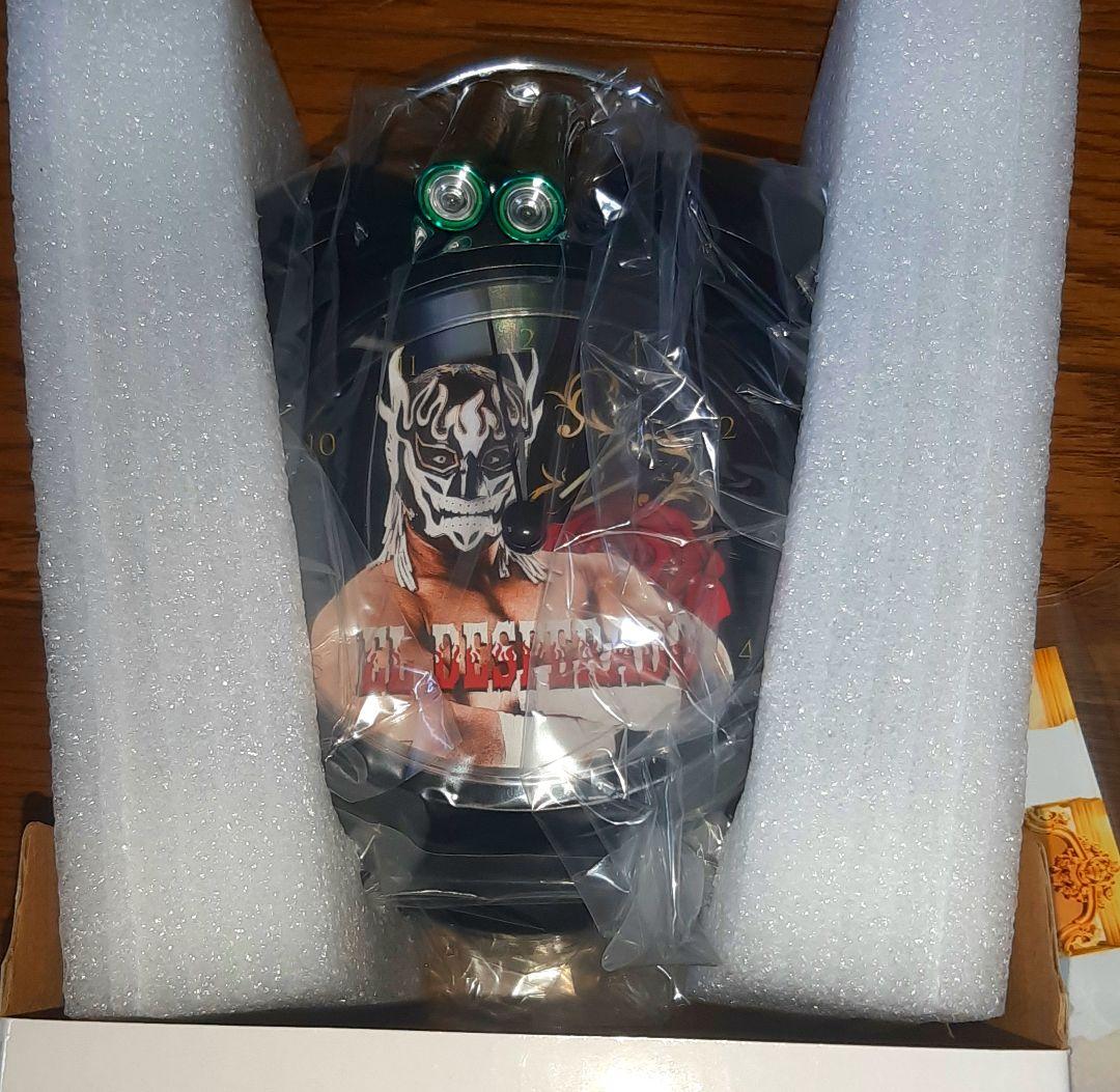 新日本プロレス エルデスペラード オリジナルボイス目覚まし時計