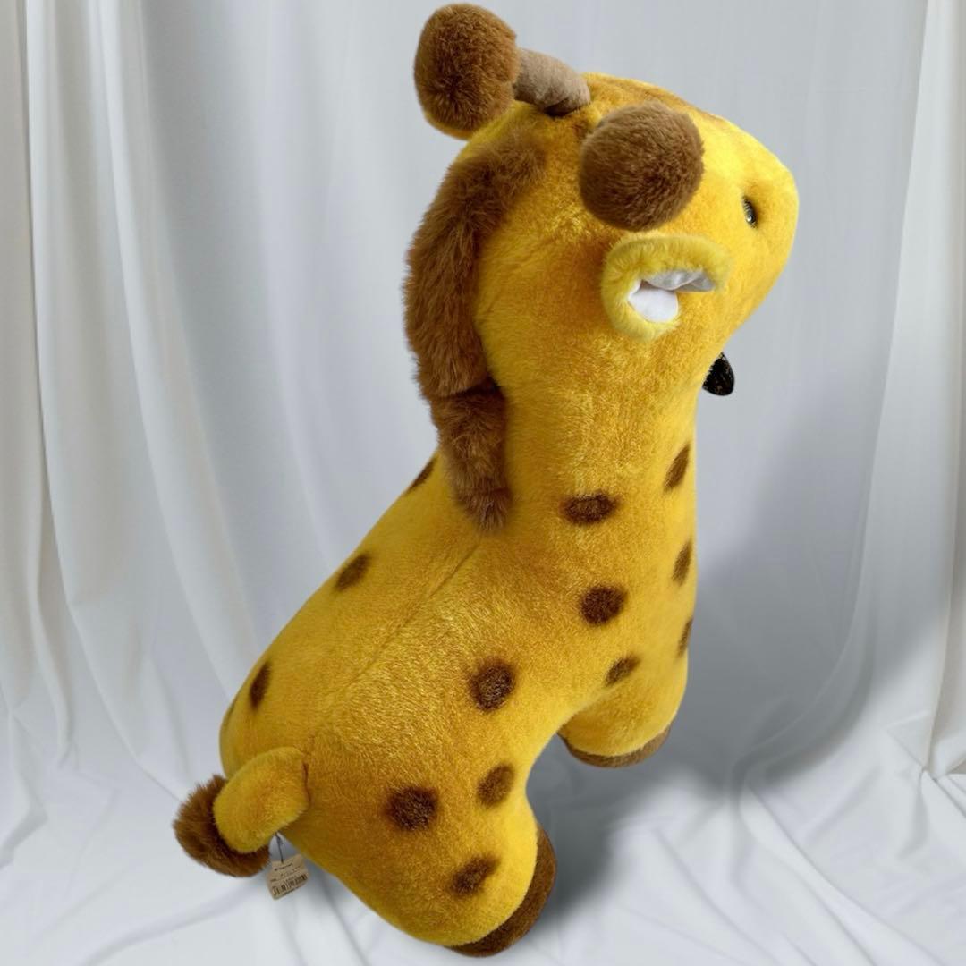 【希少】レトロ　 超特大　吉徳 ズーニーキリン ぬいぐるみ　ビッグサイズ　日本製