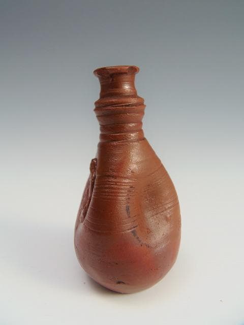 古備前 書道具水滴 5個セット ミニ人形徳利 臍徳利 骨董品 備前焼