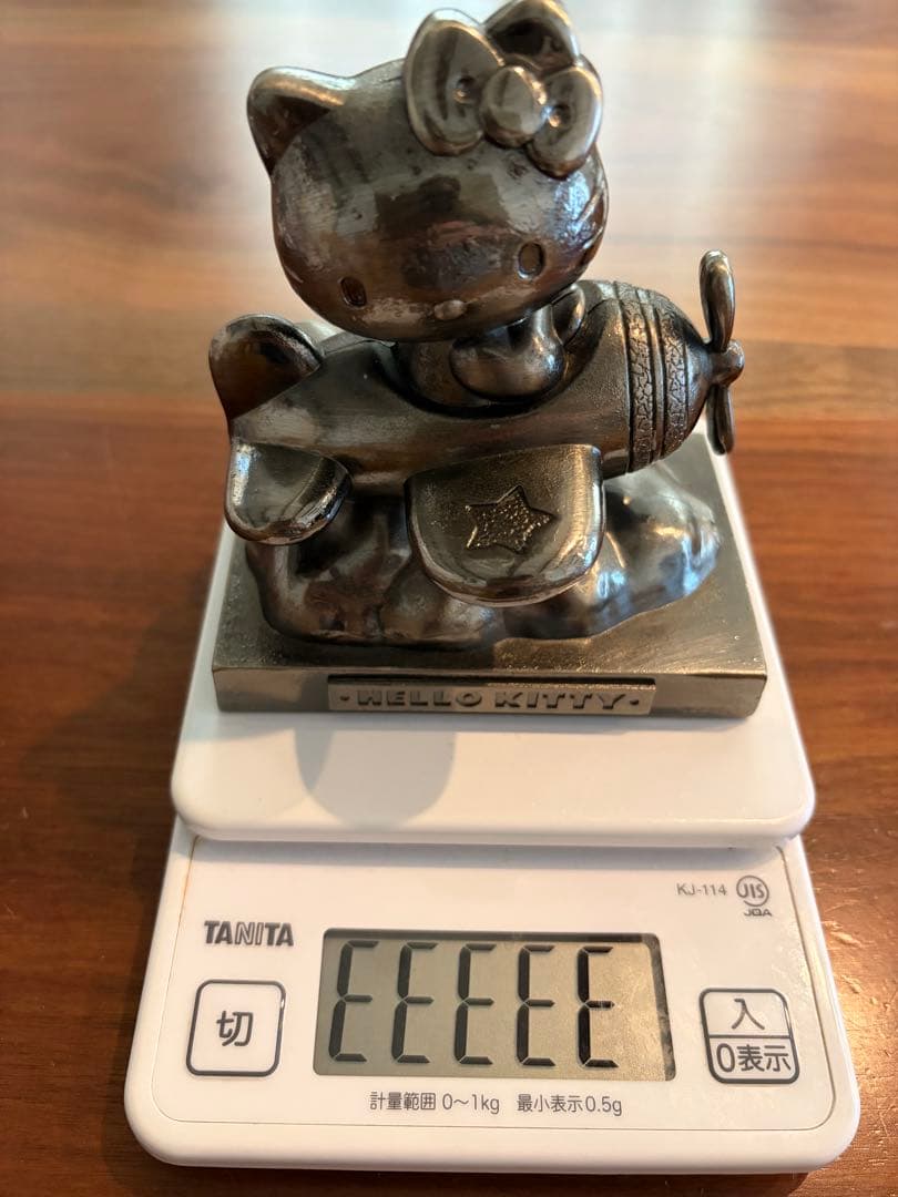 Hello Kitty 飛行機 フィギュア 25周年anniversary