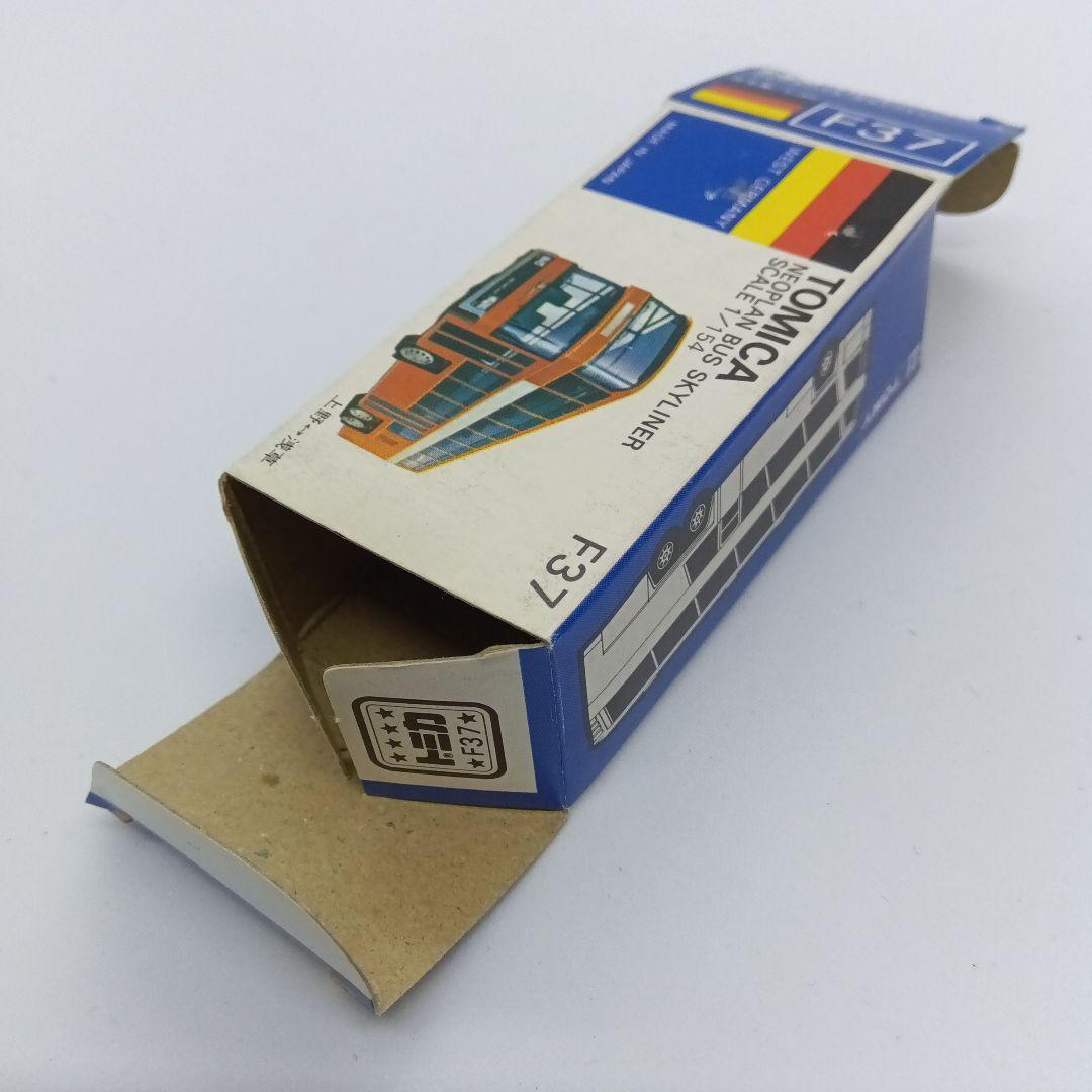 浅草松屋 特注 トミカ 青箱 ネオプランバススカイライナー F37 赤色 日本製
