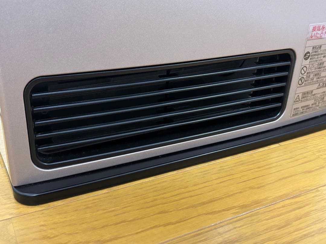 美品❗️ガスファンヒーター ホース付 リンナイRC-U4001E 2019年製