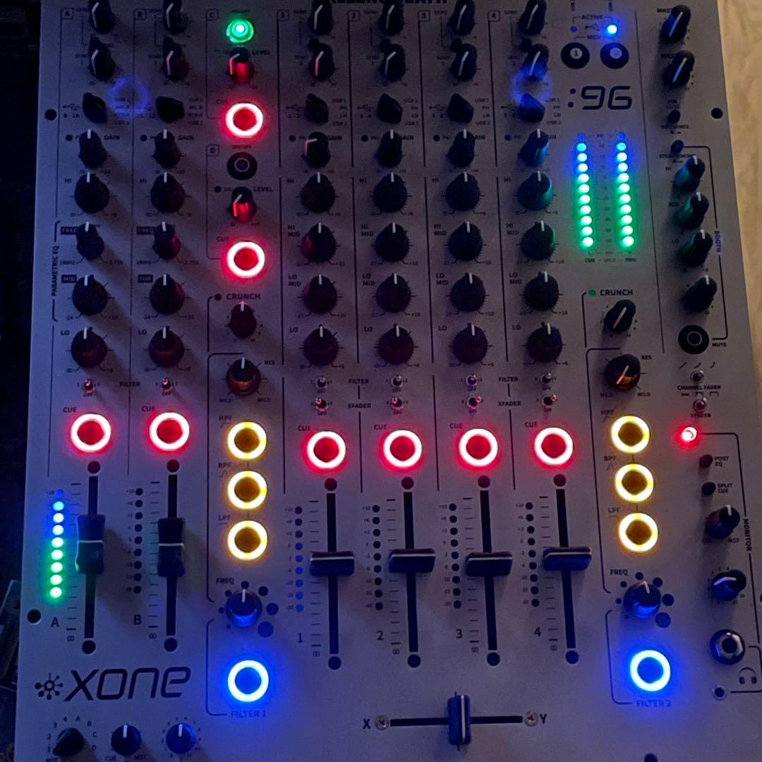 ALLEN&HEATH XONE96 アレヒ DJミキサー 高音質 プリアンプ
