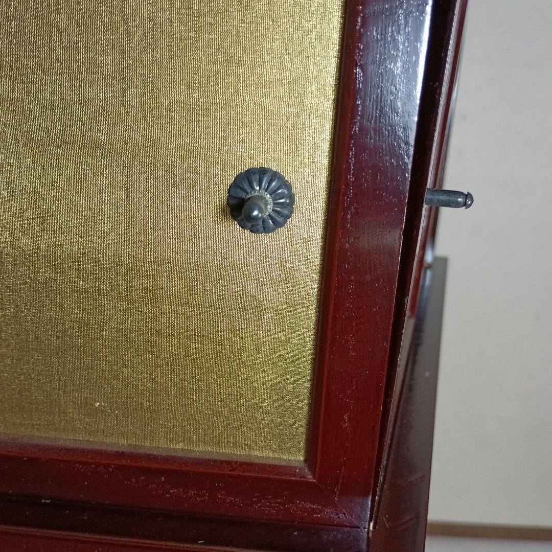 茶道具　徒然棚　裏千家淡々斎好写し　平安光入造　組立式　共箱