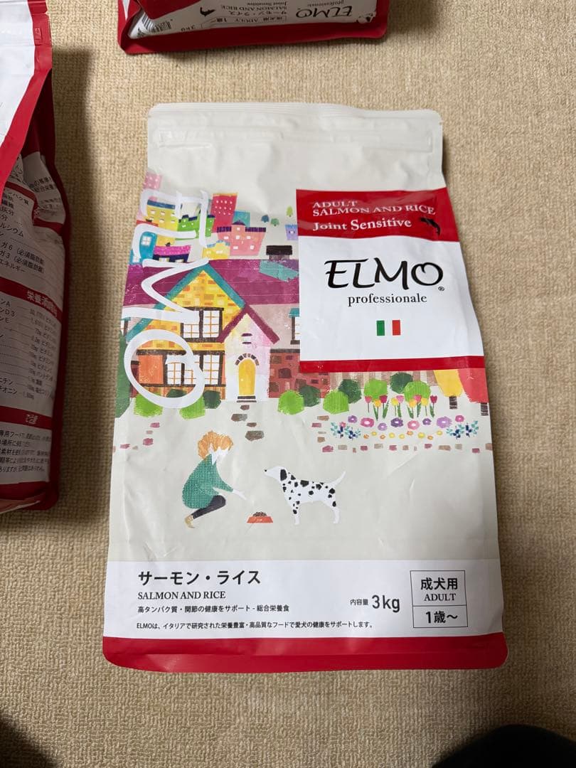 週末値下げELMO サーモンとライス 3kg ×3