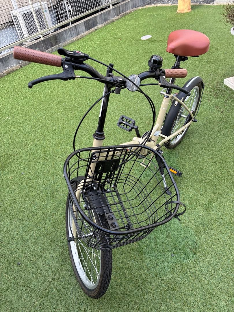 幸さま専用　折り畳み自転車　MYPALLAS(マイパラス)　20インチ　キャメル
