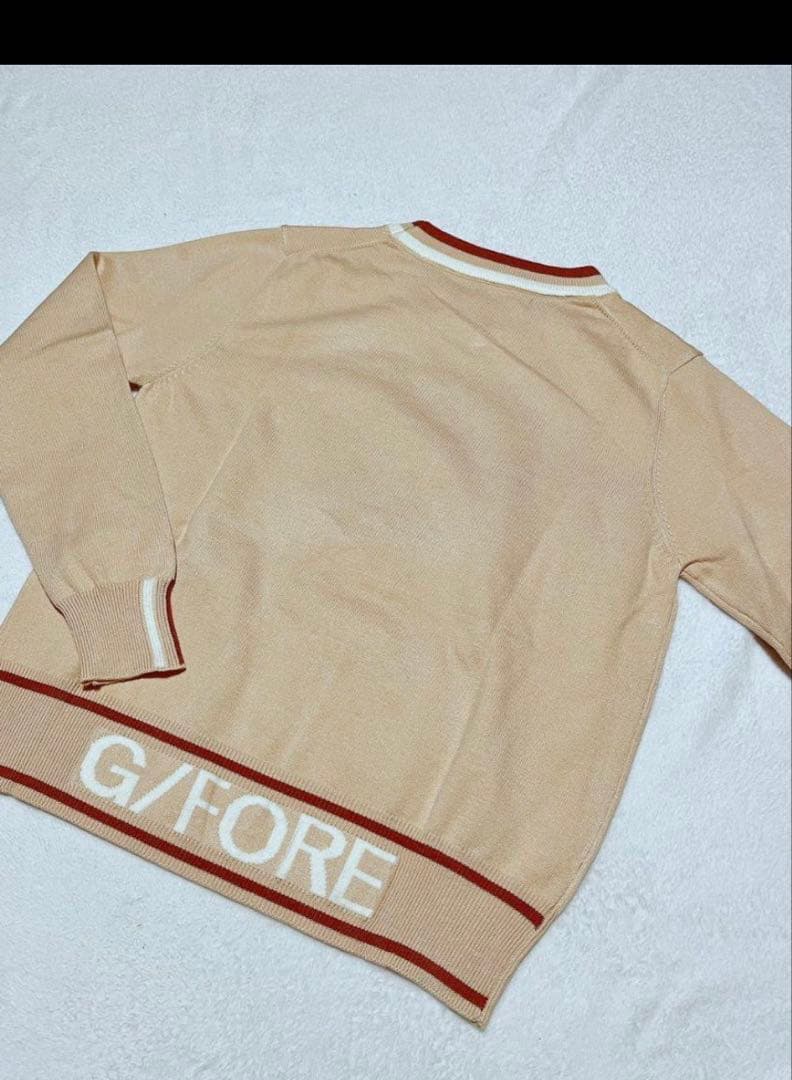 G/FORE ベージュ セーター 新品•未使用 タグ付き