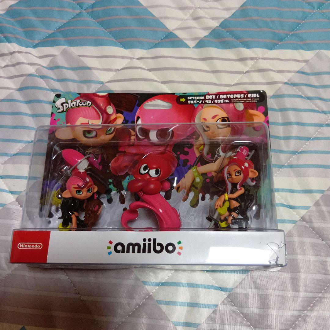 Splatoon amiibo 3体セット(タコボーイ、タコ、タコガール)