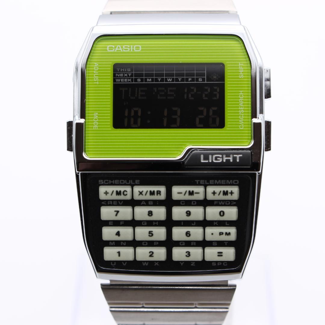 美品 CASIO Data Bank データバンク メンズ 腕時計 廃盤 希少