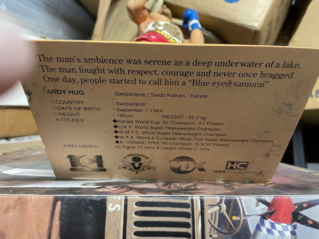 アンディ・フグ　メモリアルスタチューフィギュア