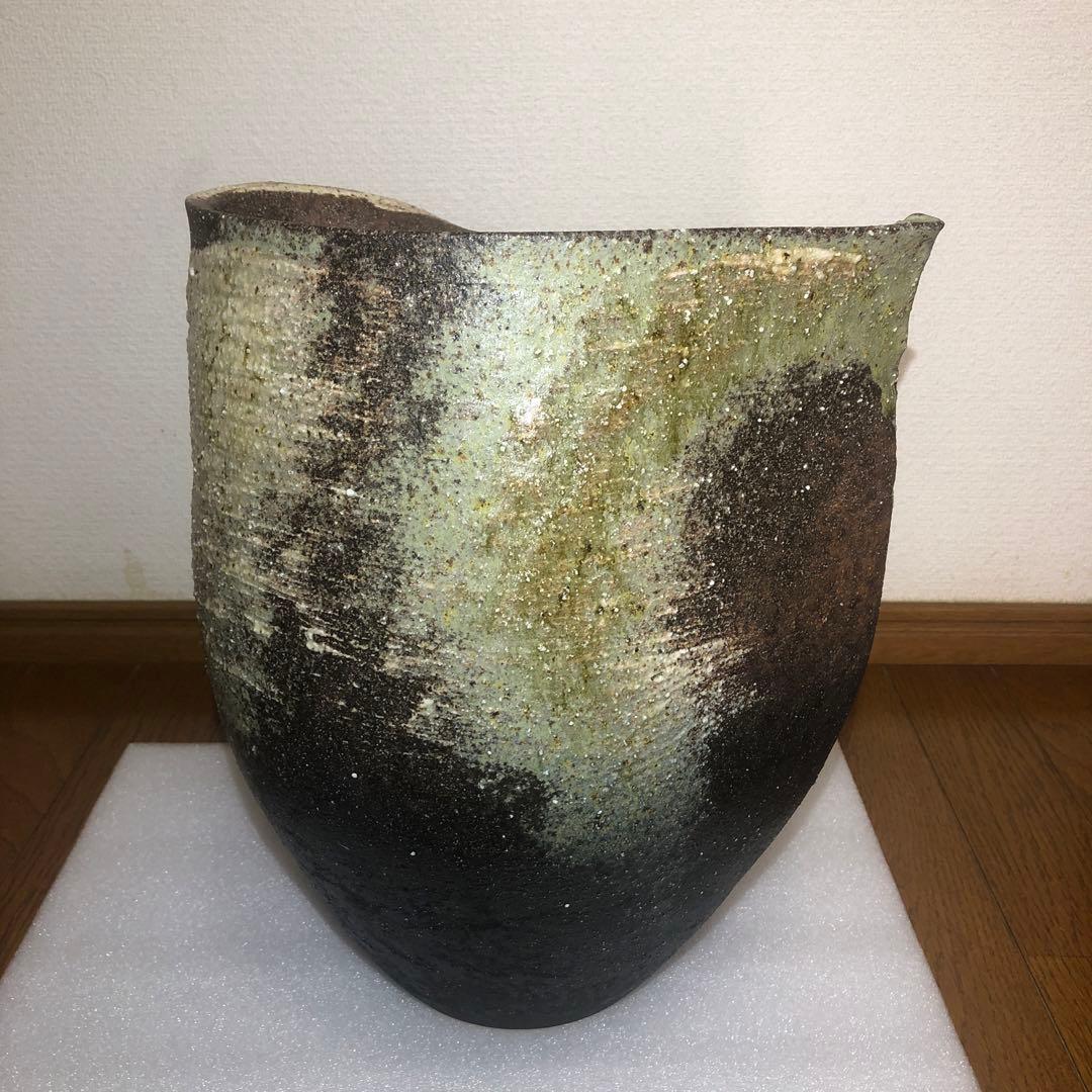 花瓶　陶器　花器　信楽焼　華道　いけばな