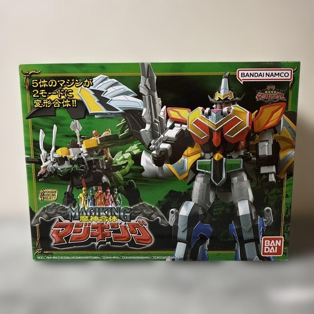 〈未組立〉SMP 魔神合体マジキング 魔法戦隊マジレンジャー