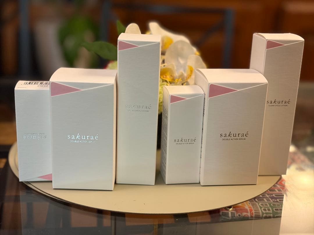 サクラエ ダブルアクションセラム•レフィル•クリアサイクルローション各2 計6本