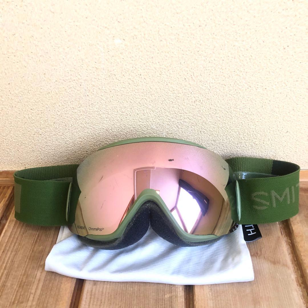 SMITH モーメント　22-23 スノーボードゴーグル　ジャパンフィット