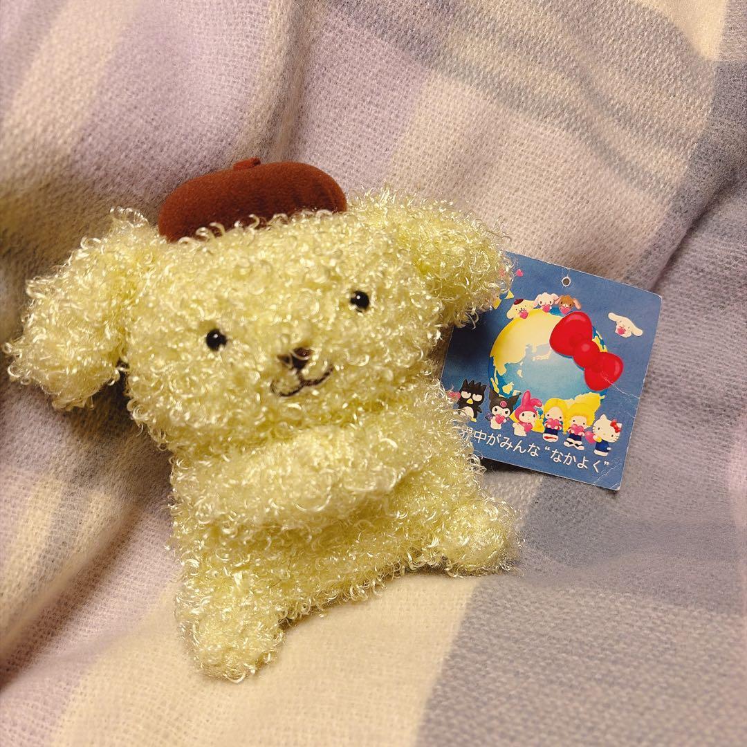 ポムポムプリン　ぬいぐるみ　なかよく