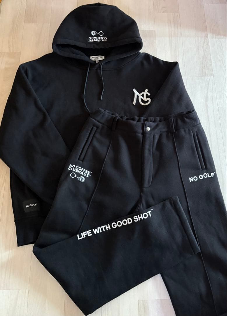 CLUBHAUS✖️NO COFFEEノーコーヒー✖️クラブハウスセットアップ　XL