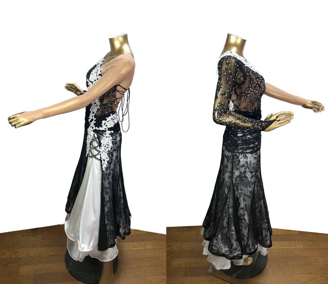 ✨社交ダンス モダン スタンダード ドレス Mサイズ　✨