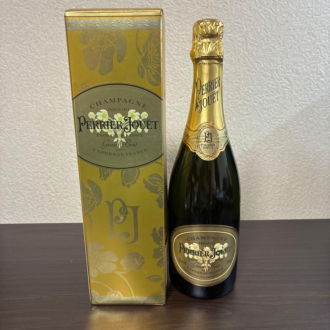 酒　未開封品　Perrier Jouët グランブリュット シャンパン 750m