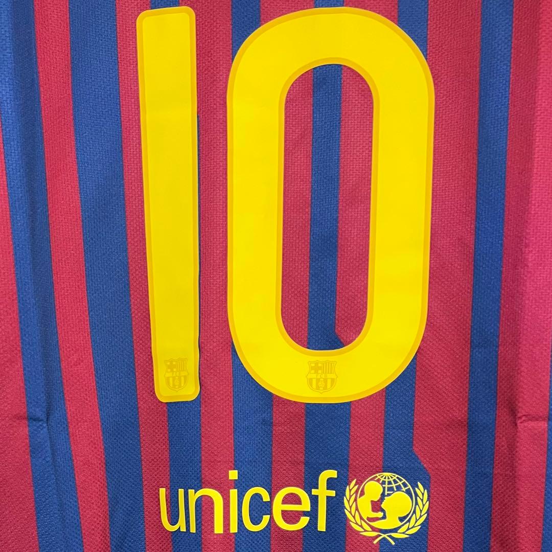 【新品/タグ付き】11/12 FCバルセロナ ♯10 メッシ【XLサイズ】ホーム