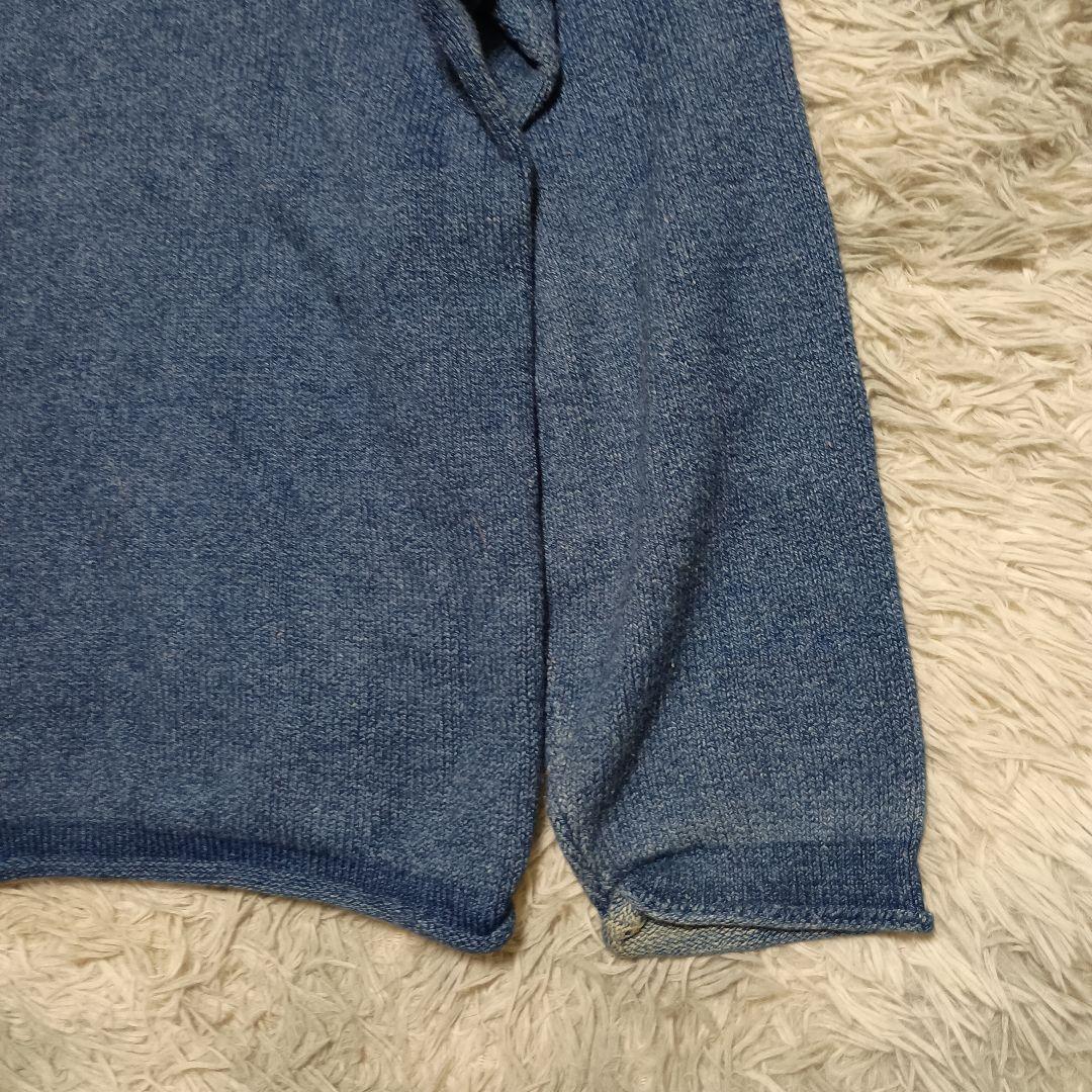 【Michael Ross】90s デニムセーター S インディゴ 藤原ヒロシ