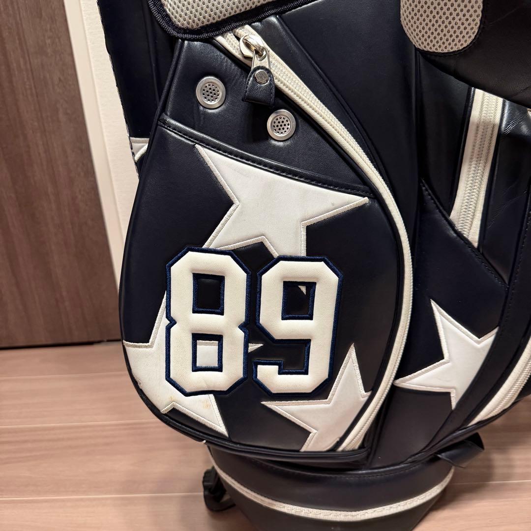 【希少】PEARLY GATES キャディバッグ 星柄 アイアンカバー付