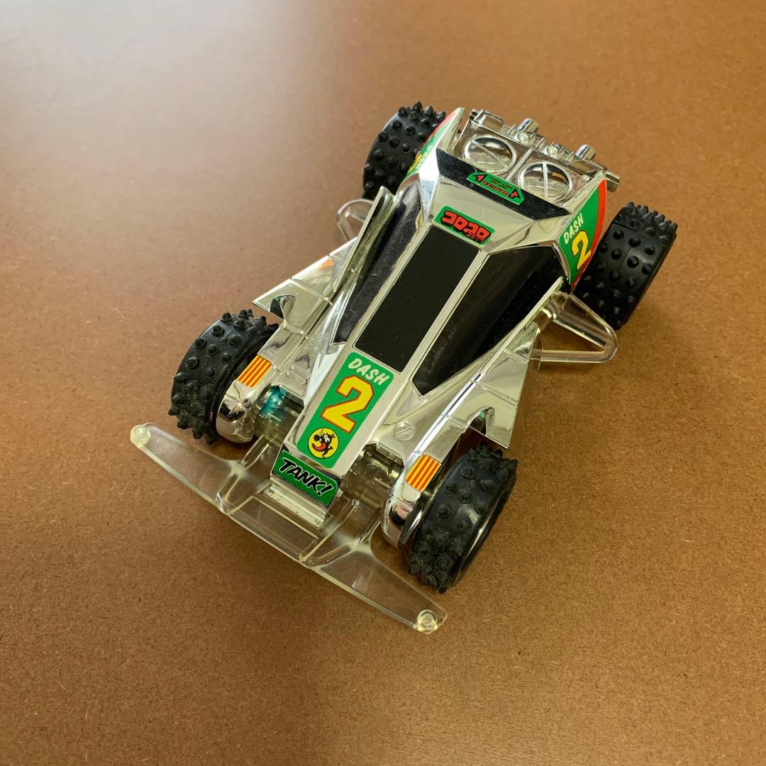 ミニ四駆　バーニングサン　透明シャーシ