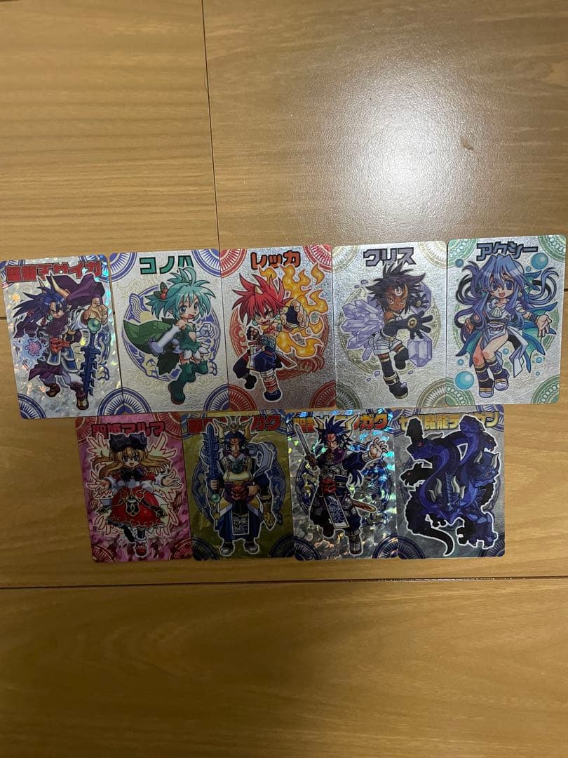 【まとめ売り】森羅万象チョコカード　58枚セット