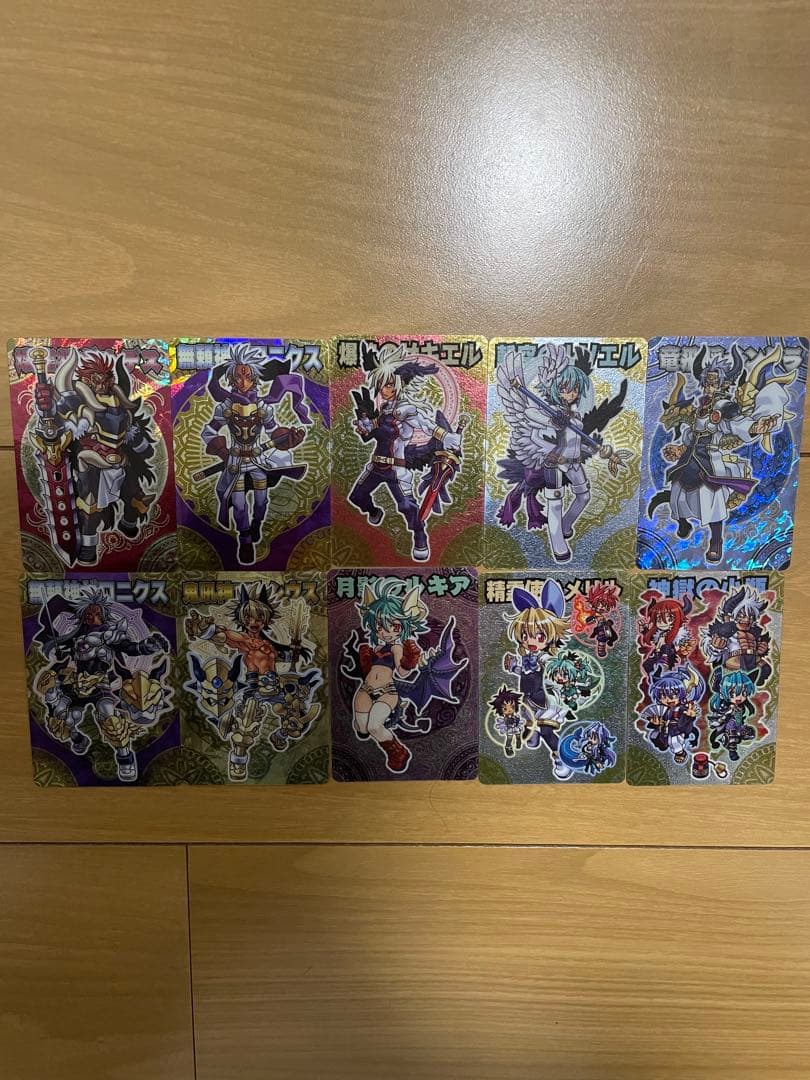 【まとめ売り】森羅万象チョコカード　58枚セット