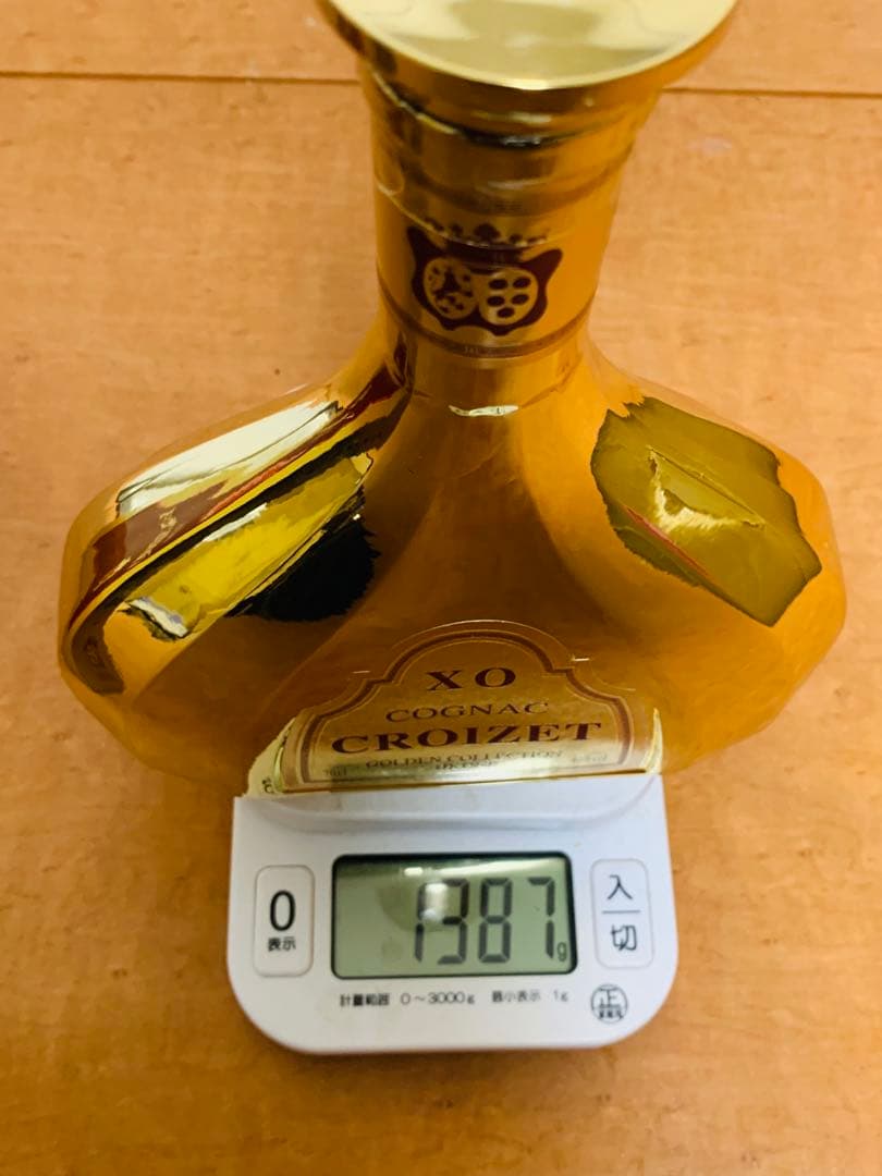 CROIZET クロワゼ 金メッキボトル 700ml-40% (新品 -未開封)