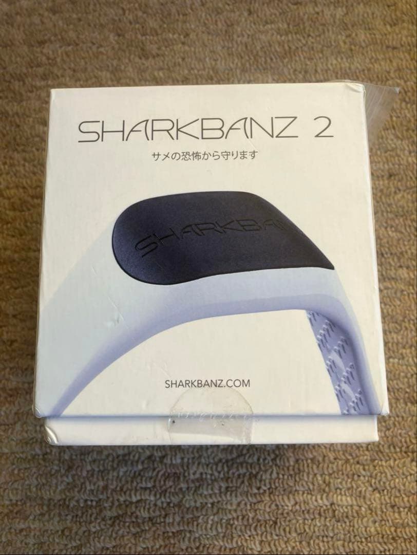 SHARKBANZ2 (White-Black)サメ避けバンド　磁気テクノロジー