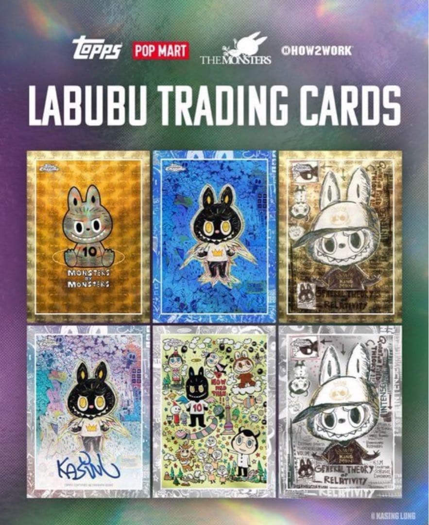 その他 2025 Topps Chrome Labubu 5Box