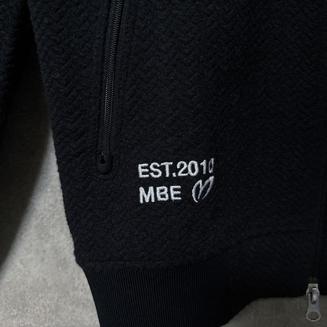 MBE マスターバニー ウール混 ジップ ジャケット アウター ブラック 1