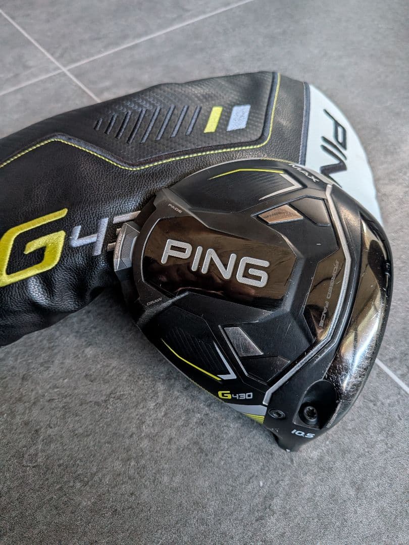 ●概ね美品　日本仕様●PING G430 MAX ドライバー 10.5° ヘッド